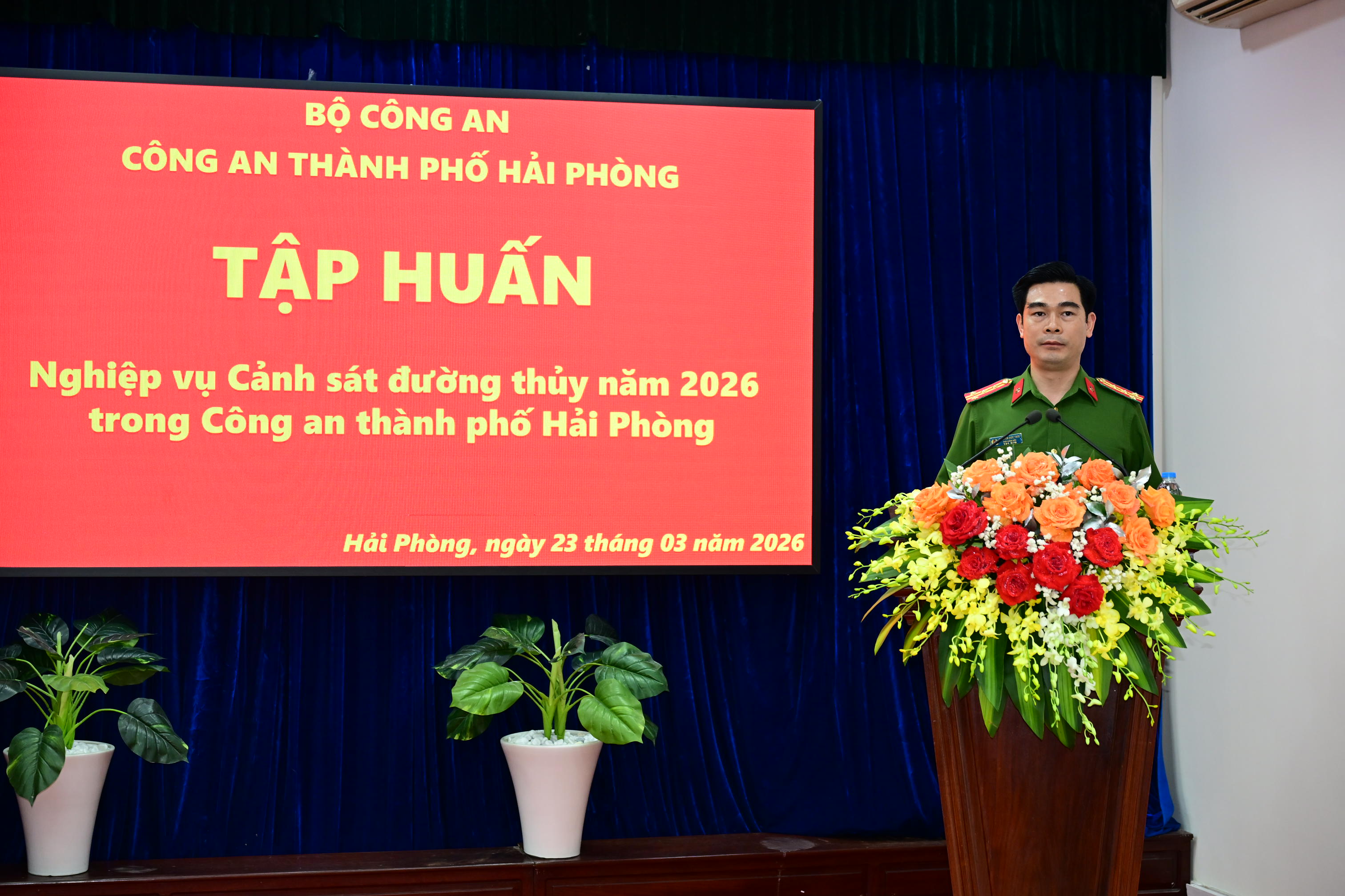 Phòng Cảnh sát giao thông: Tổ chức tập huấn nghiệp vụ Cảnh sát đường thủy năm 2026